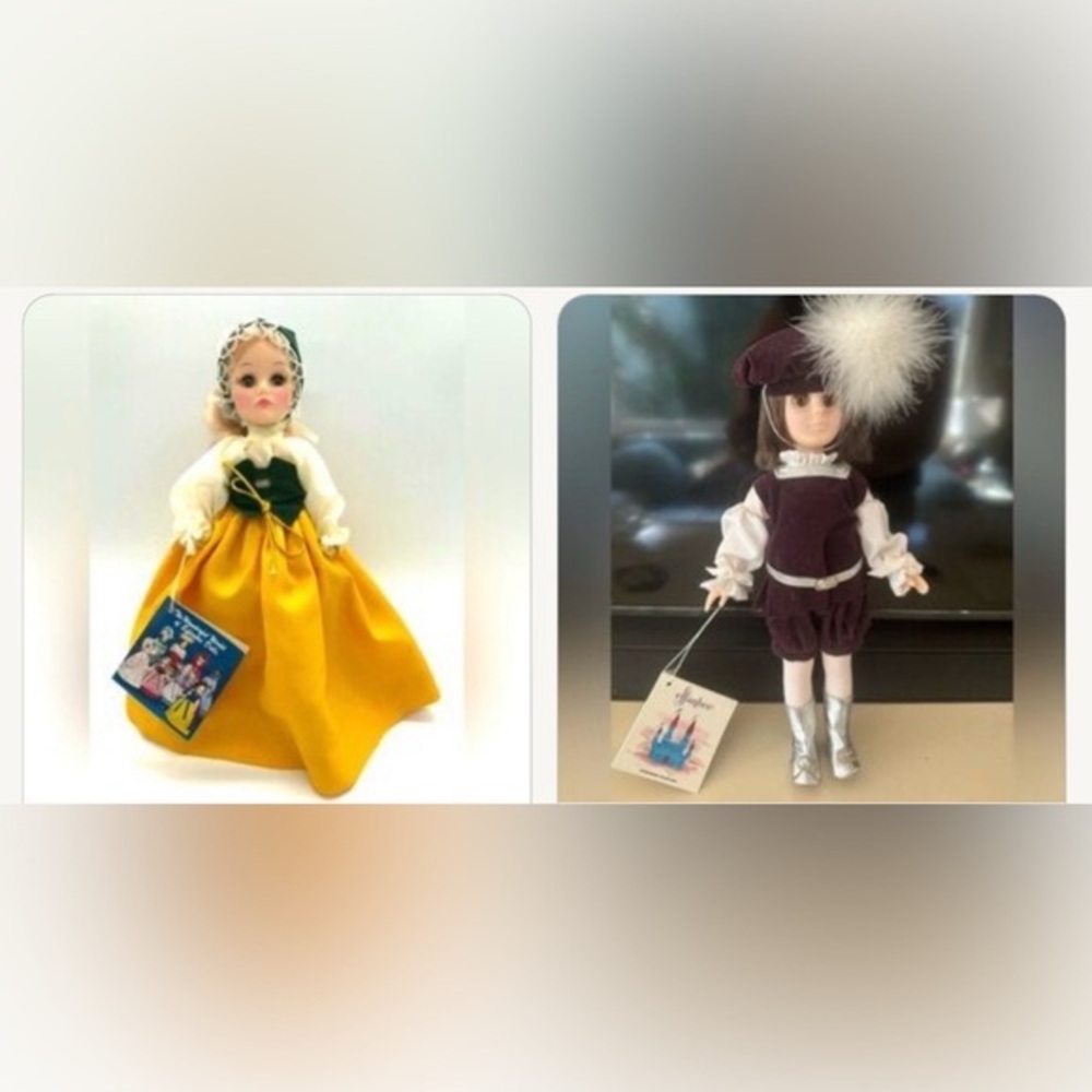 NWT Set Effanbee Storybook Series Collection Sleeping Beauty & Prince Charming